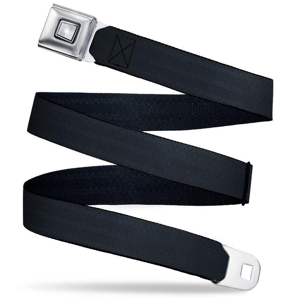 4136 Belt, Starburst Seatbelt Buckle Reclaimed Black Panel, 44 to 63 Inches